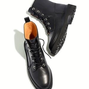 Madewell Reyna Lace up Boot